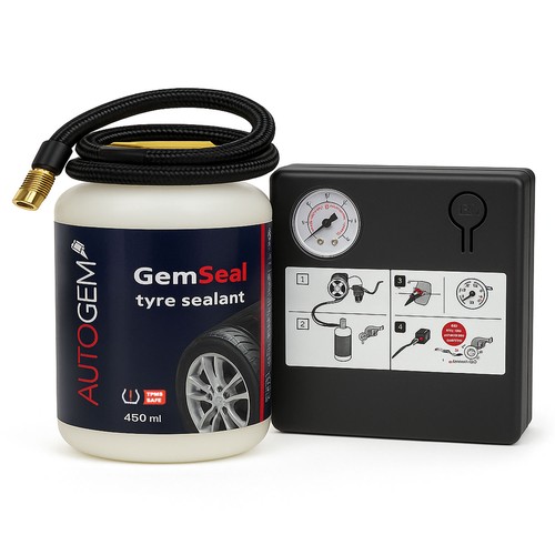 Emergency tyre repair kit - repair,